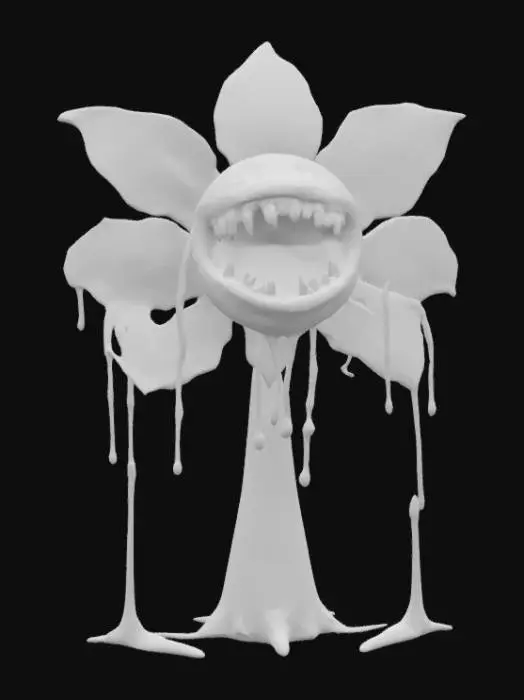3D model for Carnivorous Blossom