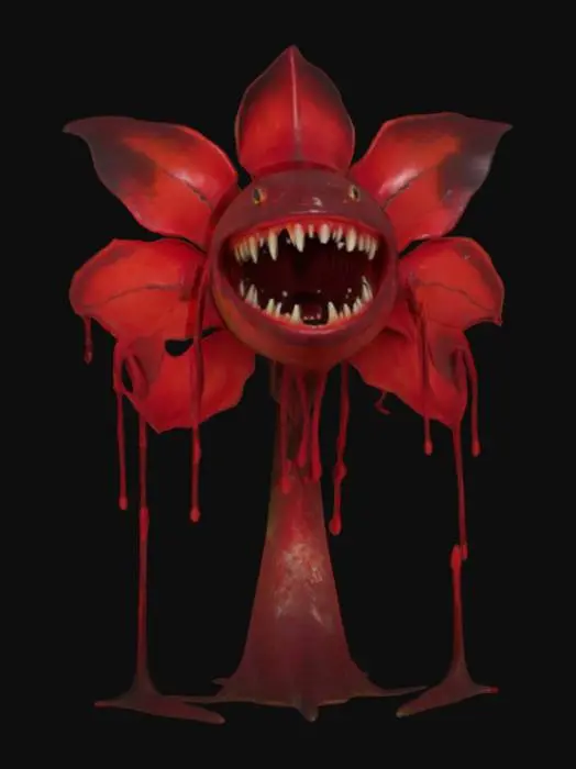 3D model for Carnivorous Blossom