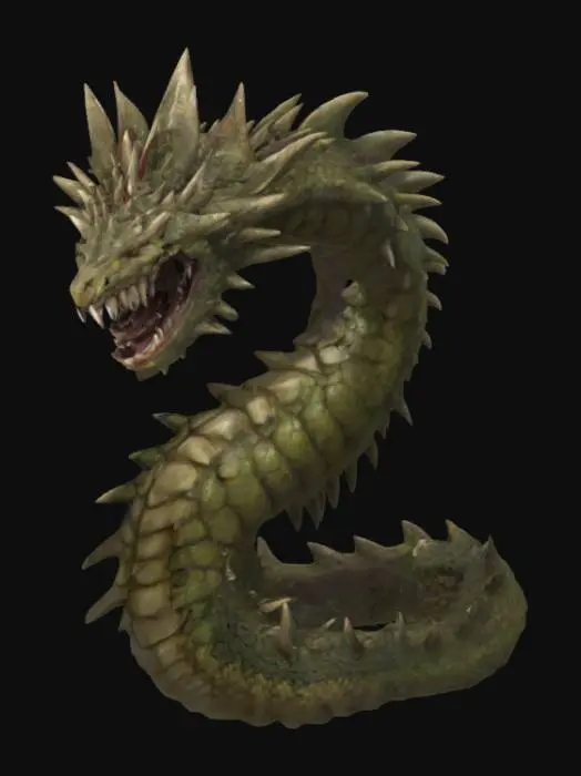 3D model for Desert Apex Serpent