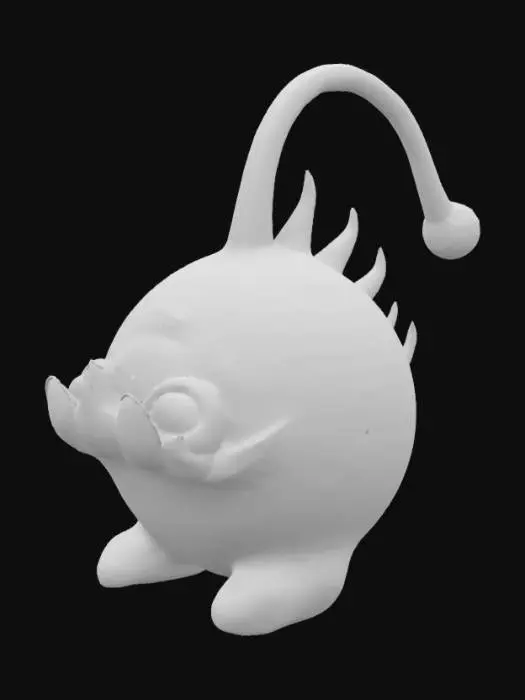 3D model for Bubble Creature, #SketchTo3D#