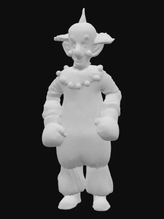 3D model for Clown Figure with Boxing Gloves