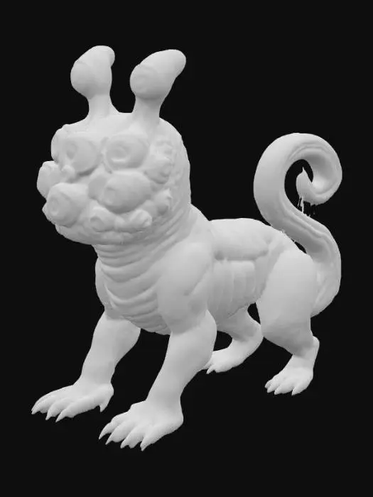 3D model for All-Seeing Creature