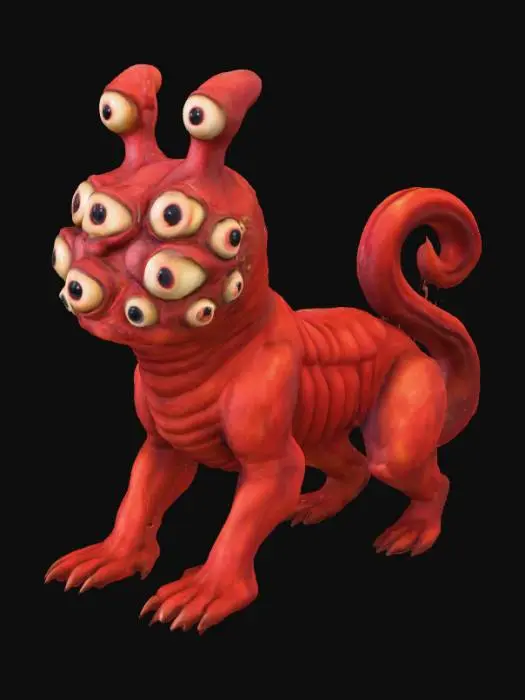 3D model for All-Seeing Creature