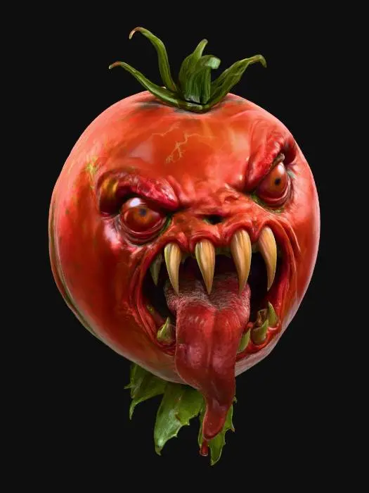3D model for Tomato Beast, #food#