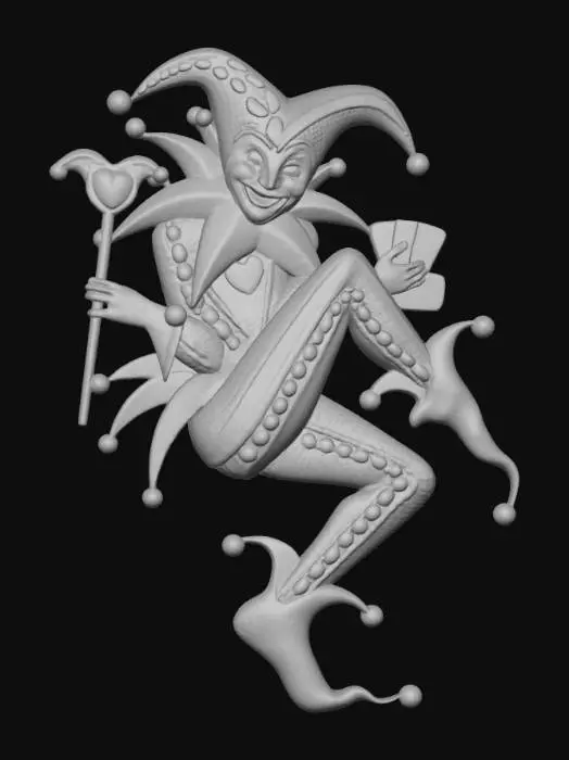 3D model for Jester's Play, #villain#