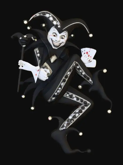 3D model for Jester's Play, #villain#