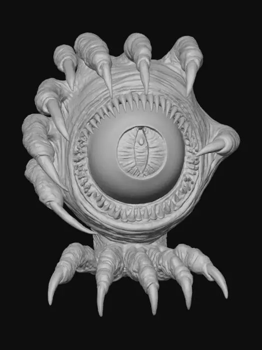 3D model for Watchful Terror, #Halloween2025#