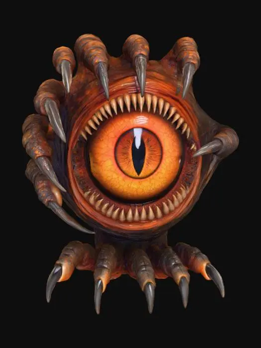 3D model for Watchful Terror, #Halloween2025#