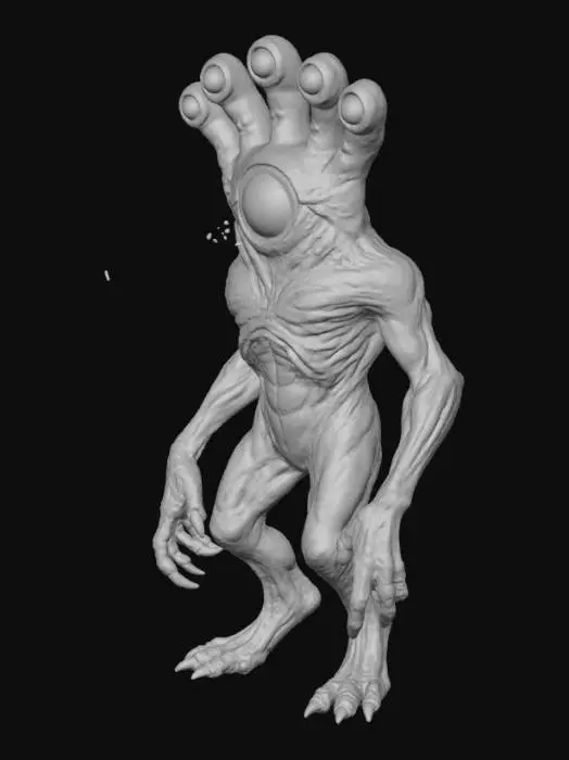 3D model for Eyestalker Titan, #Halloween2025#