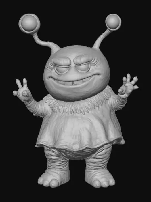 3D model for Cheeky Alien,, #Halloween2025#
