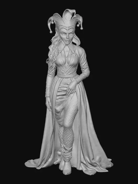 3D model for Harlequin Mystique, #Halloween2025#