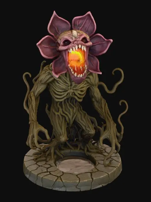 3D model for Infernal Blossom, #Halloween2025#