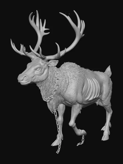3D model for Revenant Stag, #Christmas2025#