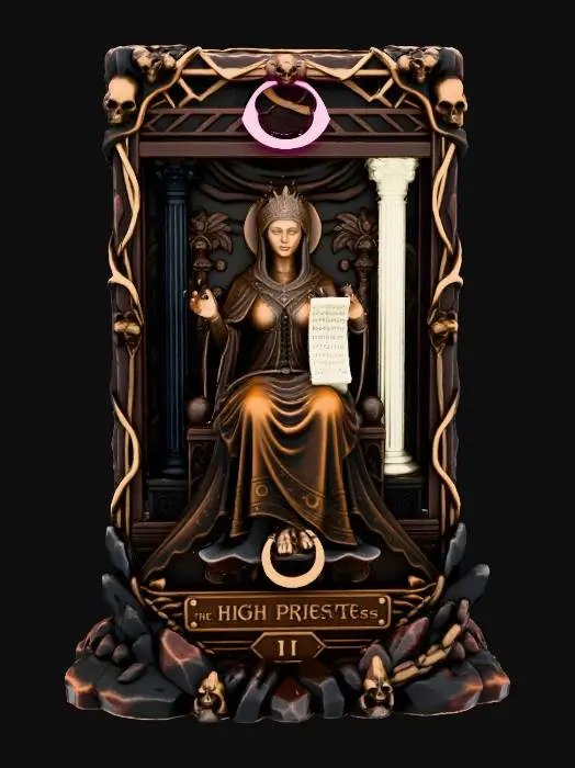 3D model for High Priestess of Shadows