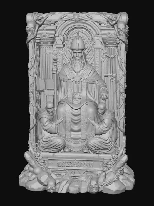 3D model for Hierophant's Throne