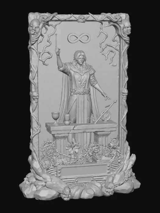 3D model for Magical Conjuror