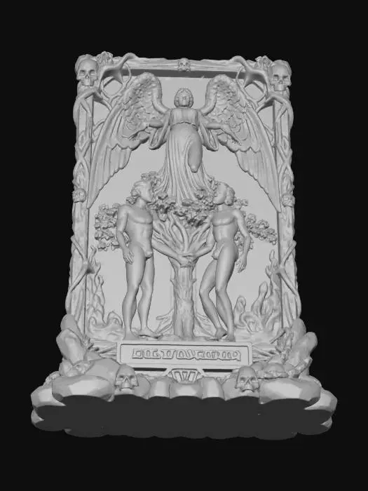 3D model for The Enchanted Embrace