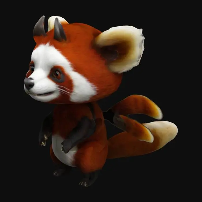 3D model for Red panda, hornet hybrid 