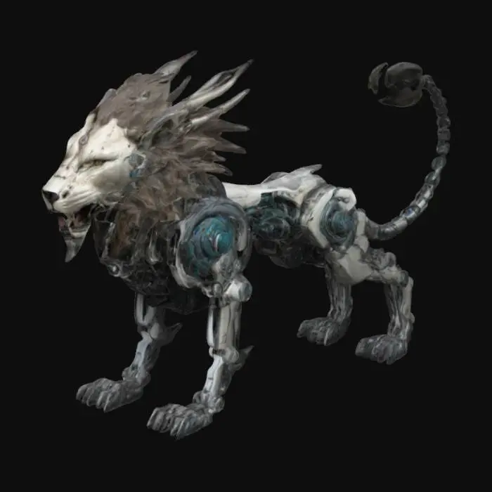 3D model for Mechanized Beast