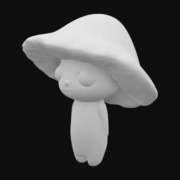3D model for Mushroom Friend