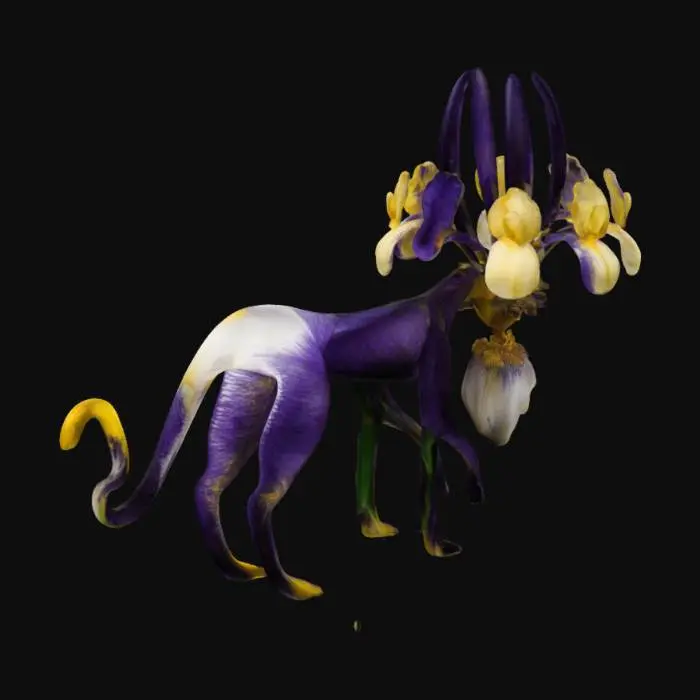 3D model for Floral Beast