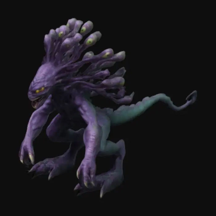 3D model for Eye Blossom Monster