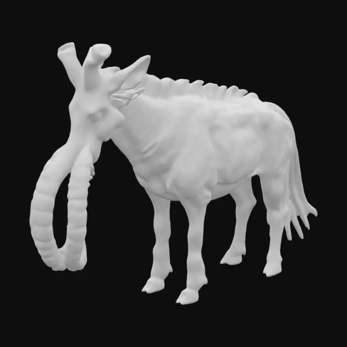 3D model for Giraffephant.