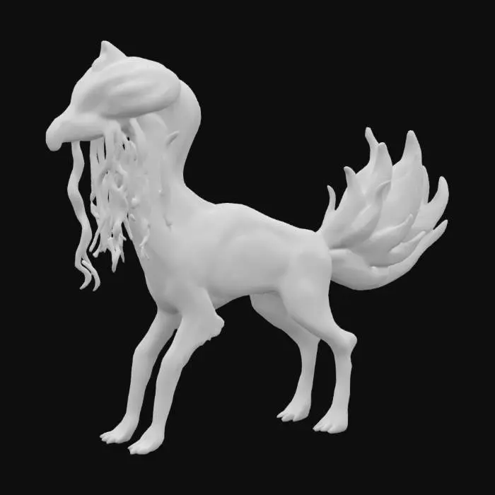 3D model for Mystical Guardian