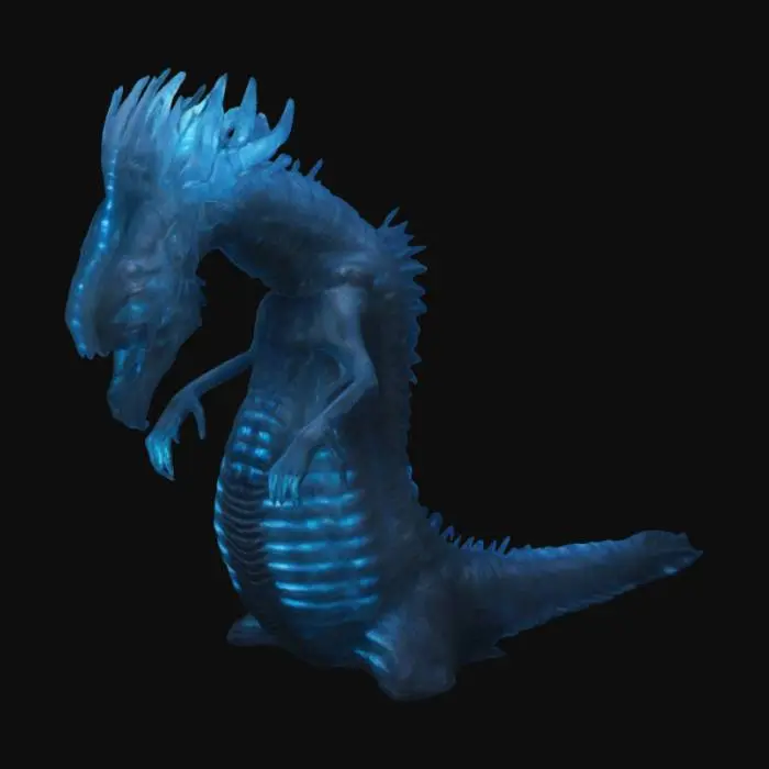 3D model for Cyber Sludge Monster