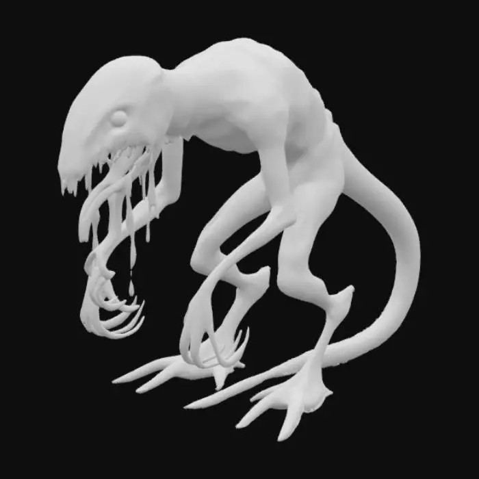3D model for Creeper Beast