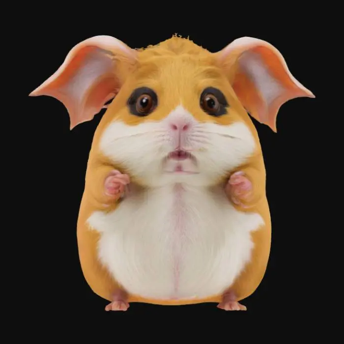 3D model for Bat guinea pig hybrid 