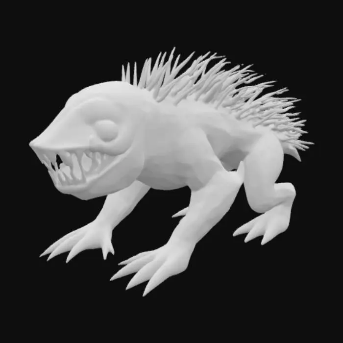 3D model for Zebrashark Beast