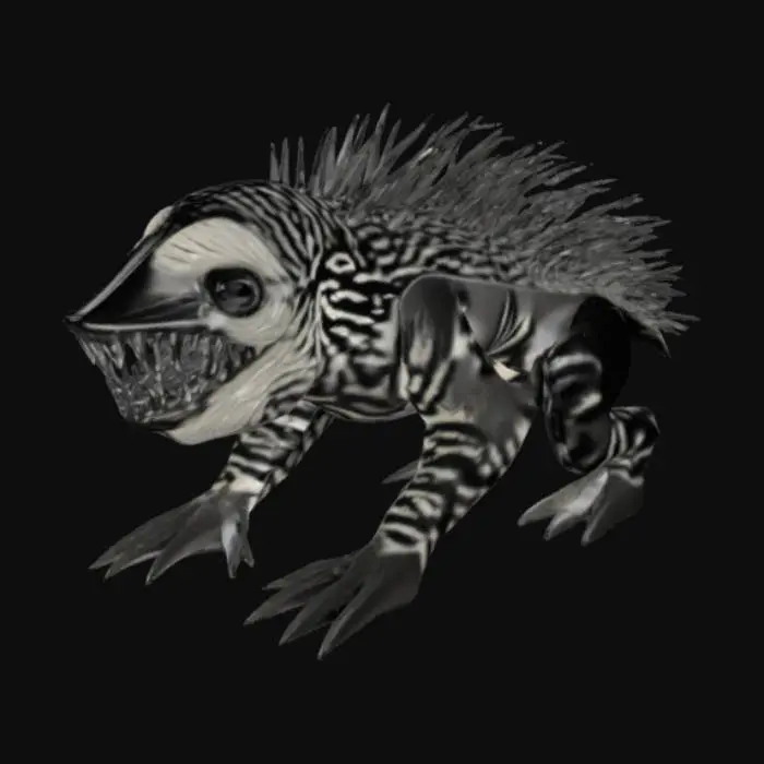 3D model for Zebrashark Beast