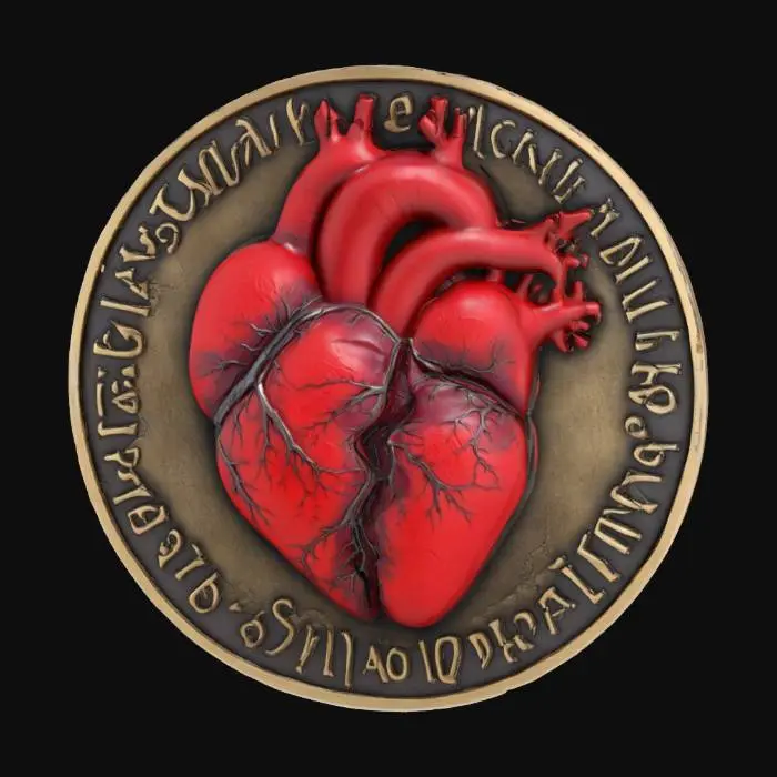 3D model for Broken Heart Emblem, #emblem#