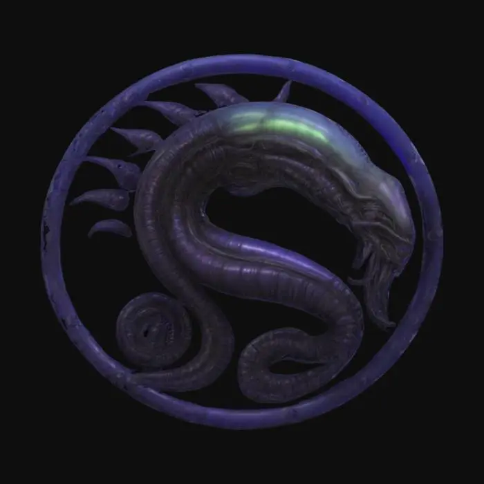 3D model for Sea Serpent Emblem