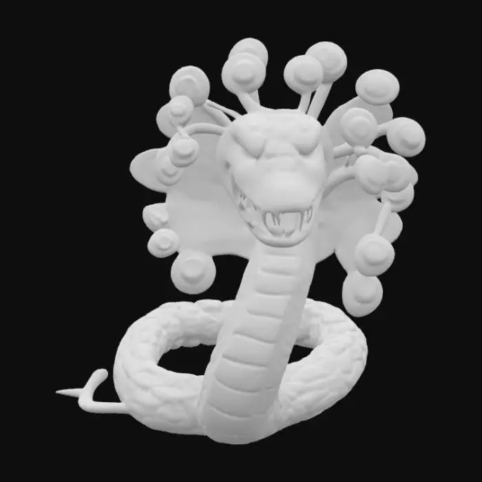 3D model for Serpentine Watcher