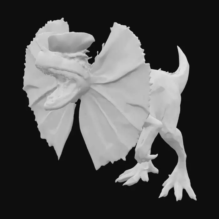 3D model for Dilophosaurus Display