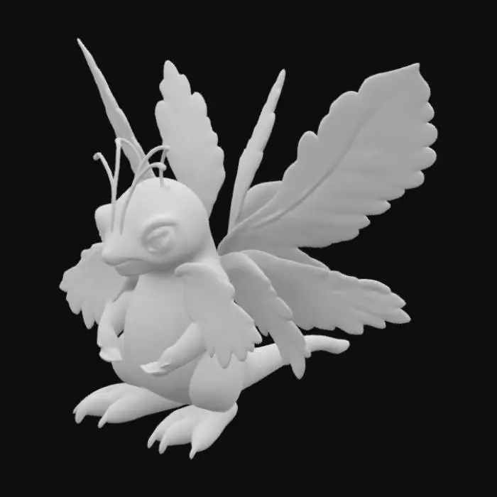 3D model for #fairy#, iris monster 
