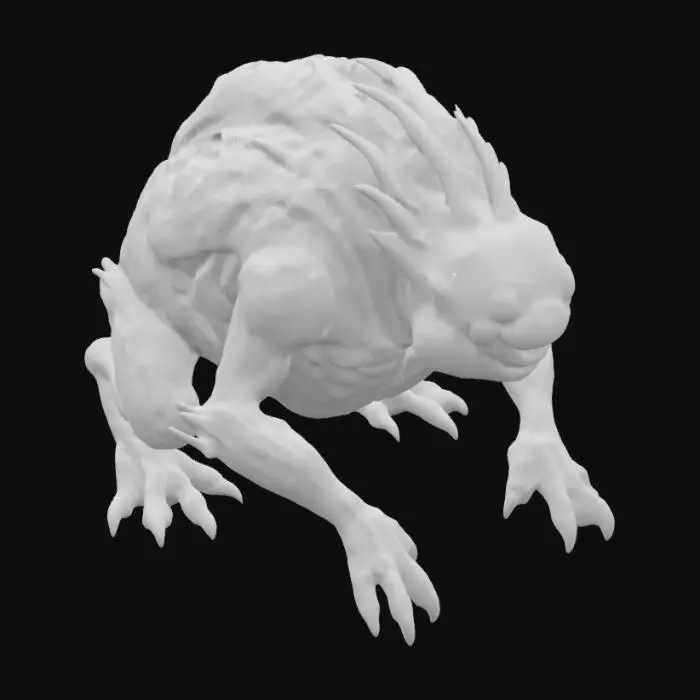 3D model for Biomechanical Smiler, #SketchTo3D#