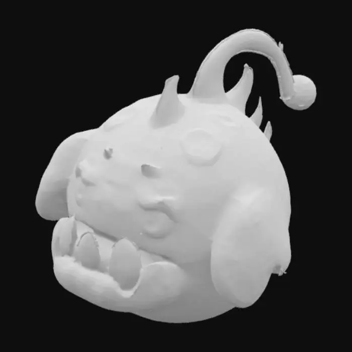 3D model for Bubble Creature, #SketchTo3D#