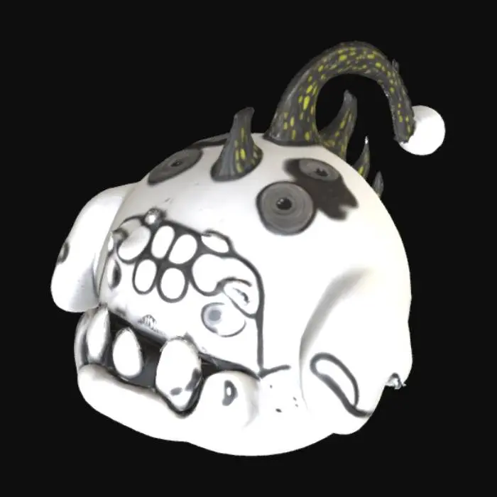 3D model for Bubble Creature, #SketchTo3D#