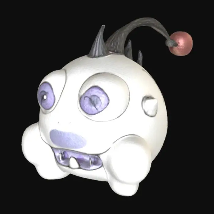 3D model for Bubble Creature, #SketchTo3D#