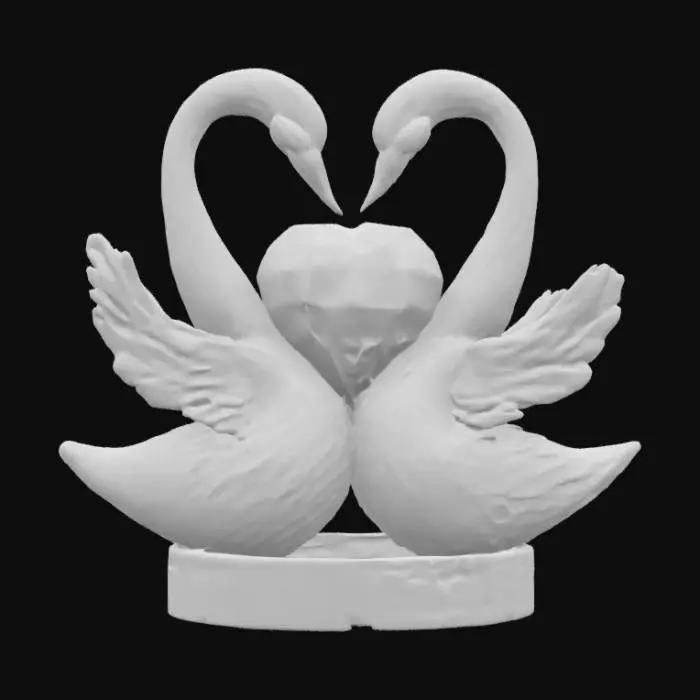 3D model for Swans of Affection