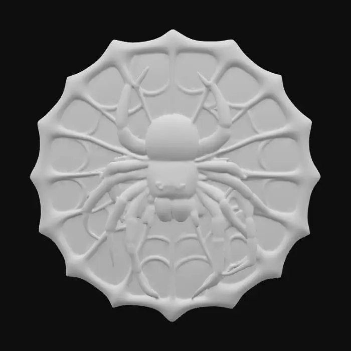 3D model for Arachnid Carving