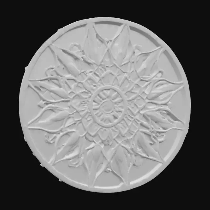 3D model for Mandala Bloom