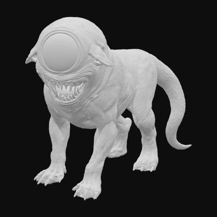 3D model for Curious Cyclops Creature