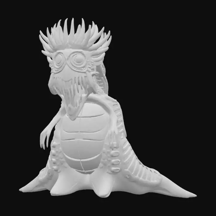 3D model for Cyborg Leviathan