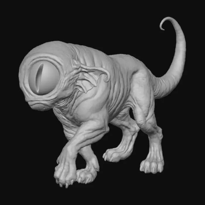 3D model for Cyclopean Canine, #Halloween2025#
