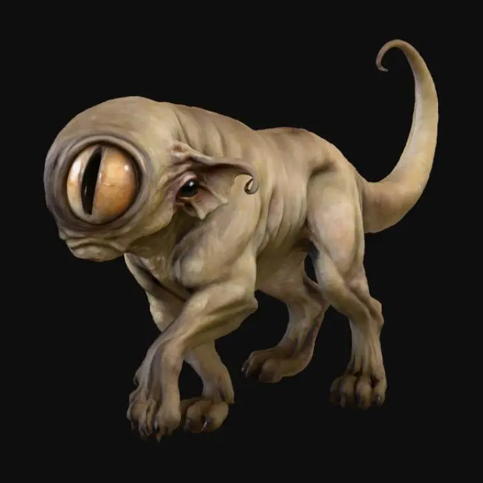 3D model for Cyclopean Canine, #Halloween2025#