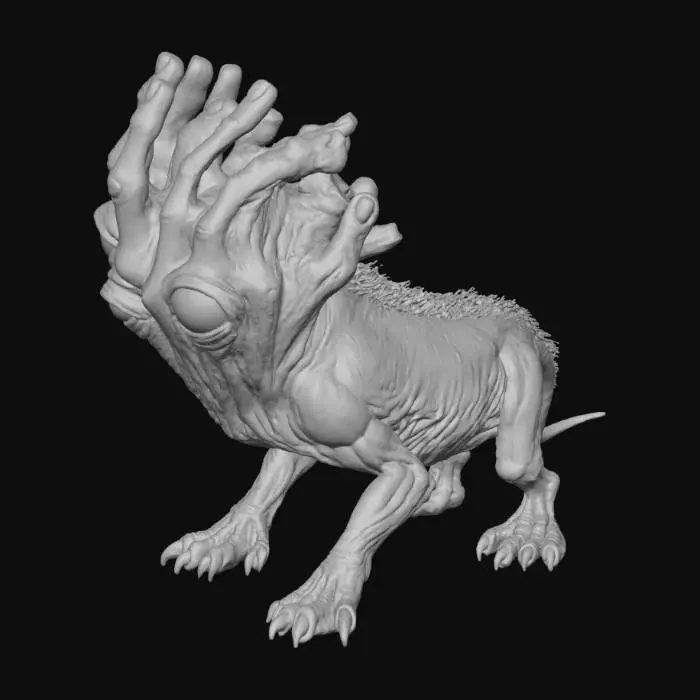 3D model for The Watchful Beast, #Halloween2025#